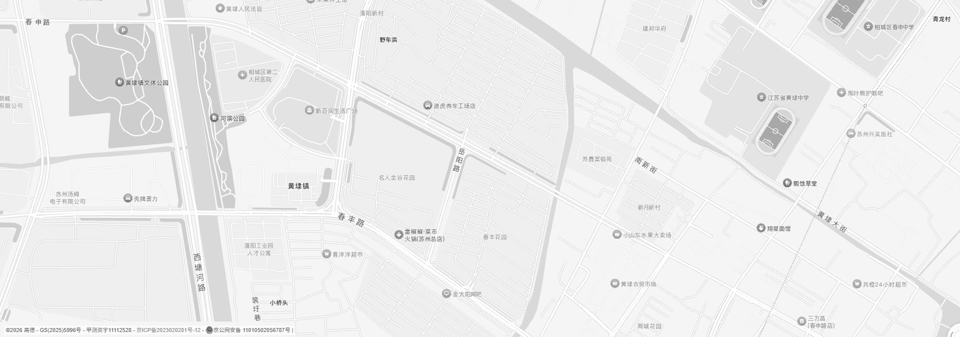 苏州办公室地图